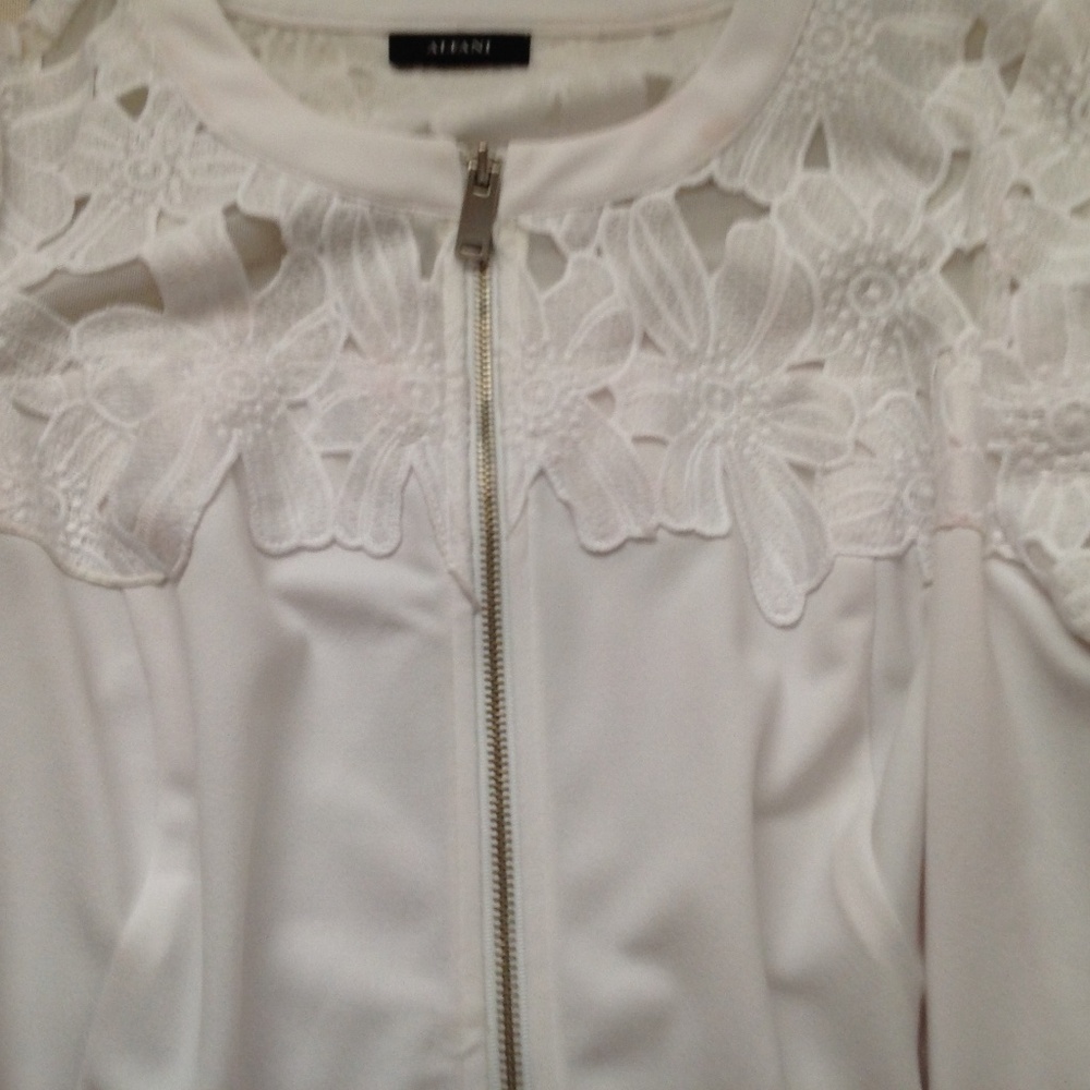 Ladies Alfani Zipper Spring Jacket - Picture 7 of 10